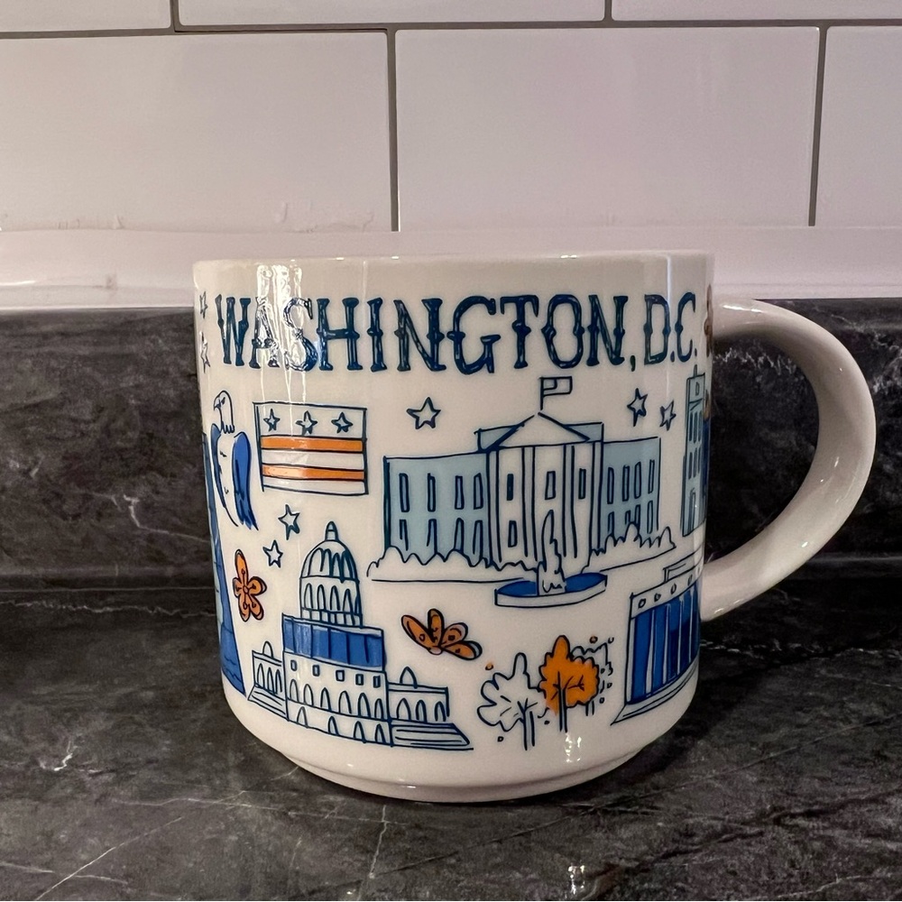 Starbucks Been There Series Mug WASHINGTON DC
